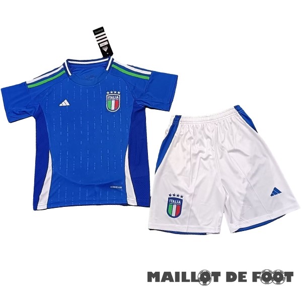 Foot Maillot Pas Cher Domicile Conjunto De Enfant Italie 2024 Bleu