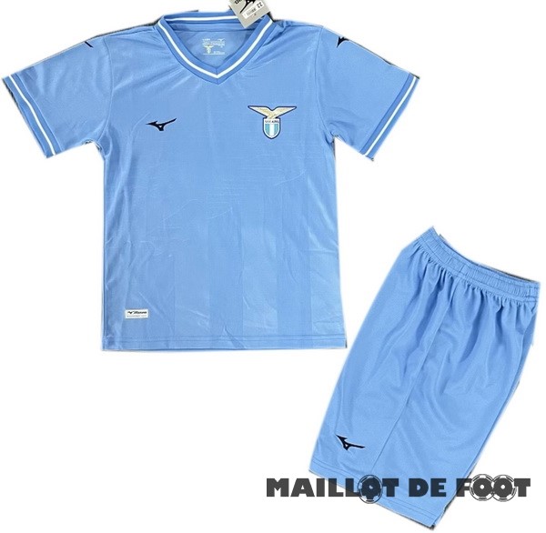 Foot Maillot Pas Cher Domicile Conjunto De Enfant Lazio 2023 2024 Bleu