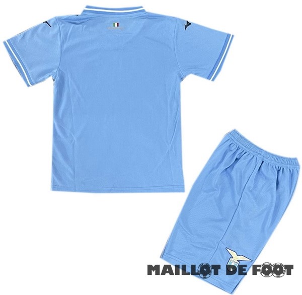 Foot Maillot Pas Cher Domicile Conjunto De Enfant Lazio 2023 2024 Bleu
