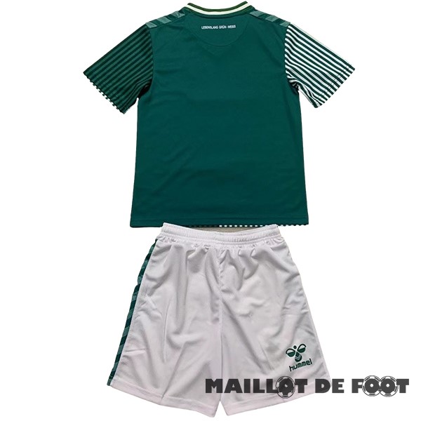 Foot Maillot Pas Cher Domicile Conjunto De Enfant Werder Bremen 2023 2024 Vert