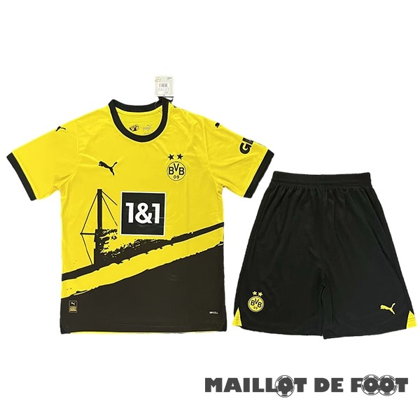 Foot Maillot Pas Cher Domicile Conjunto De Homme Borussia Dortmund 2023 2024 Jaune