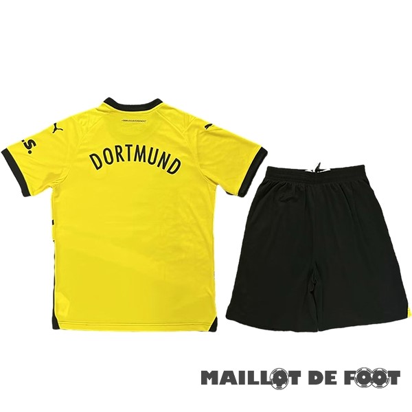 Foot Maillot Pas Cher Domicile Conjunto De Homme Borussia Dortmund 2023 2024 Jaune
