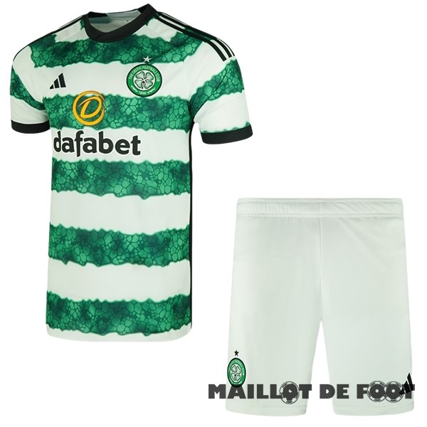 Foot Maillot Pas Cher Domicile Conjunto De Homme Celtic 2023 2024 Vert
