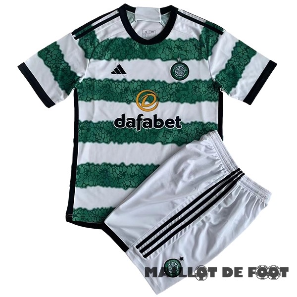 Foot Maillot Pas Cher Domicile Conjunto De Homme Celtic 2023 2024 Vert