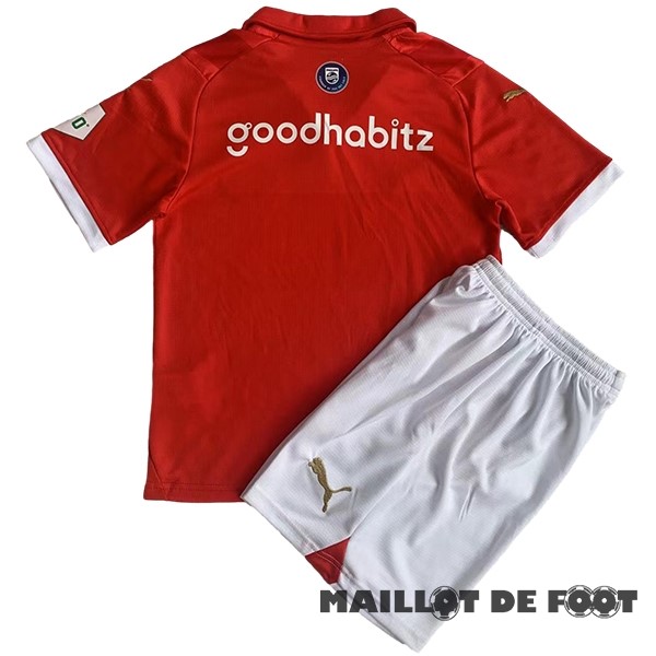 Foot Maillot Pas Cher Domicile Conjunto De Homme Eindhoven 2023 2024 Rouge