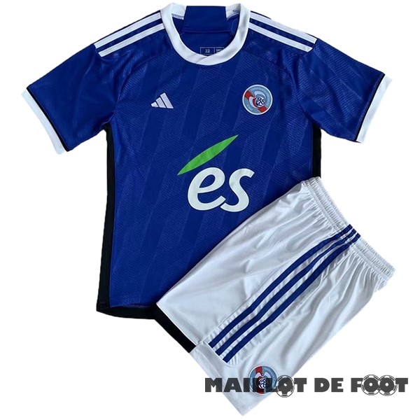 Foot Maillot Pas Cher Domicile Conjunto De Homme Estrasburgo 2023 2024 Bleu