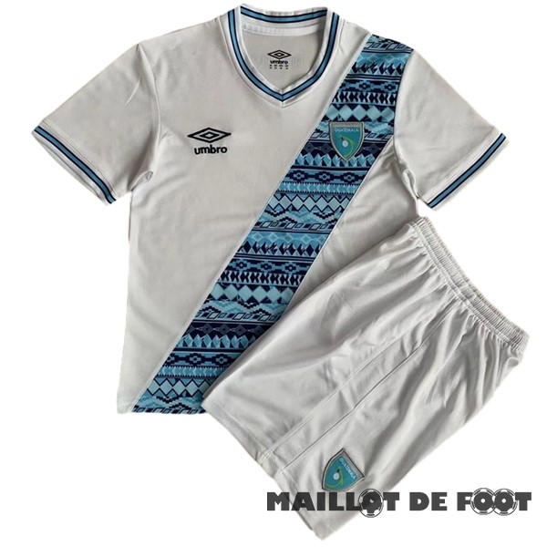 Foot Maillot Pas Cher Domicile Conjunto De Homme Guatemala 2023 Blanc