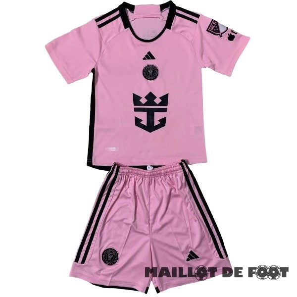 Foot Maillot Pas Cher Domicile Conjunto De Homme Inter Miami 2024 2025 Rose