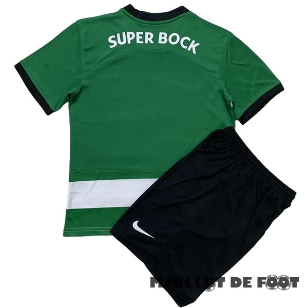 Foot Maillot Pas Cher Domicile Conjunto De Homme Lisboa 2023 2024 Vert