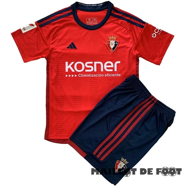 Foot Maillot Pas Cher Domicile Conjunto De Homme Osasuna 2023 2024 Rouge