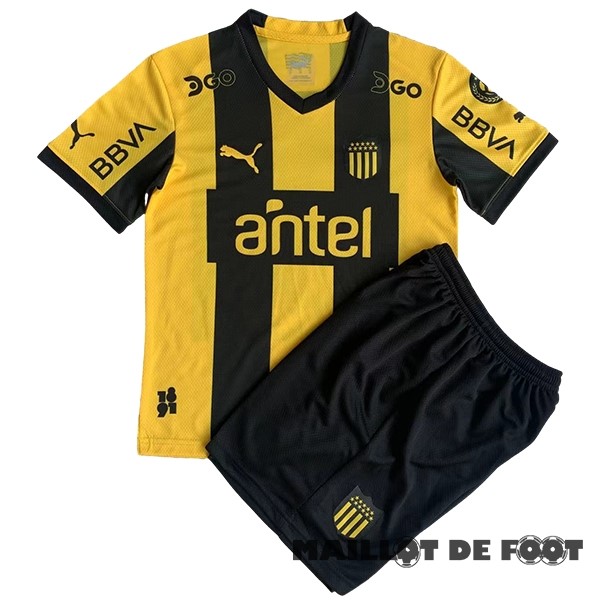 Foot Maillot Pas Cher Domicile Conjunto De Homme Penarol 2023 2024 Jaune