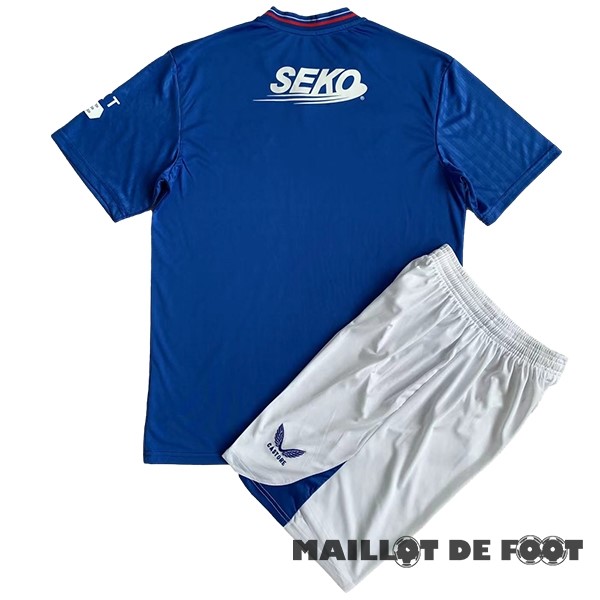 Foot Maillot Pas Cher Domicile Conjunto De Homme Rangers 2023 2024 Bleu