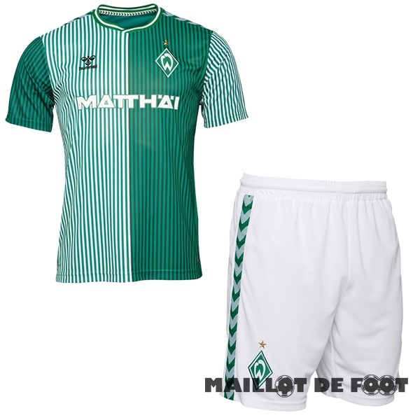 Foot Maillot Pas Cher Domicile Conjunto De Homme Werder Bremen 2023 2024 Vert