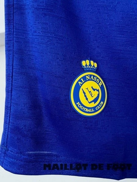 Foot Maillot Pas Cher Domicile Joueurs Pantalon Al Nassr 2023 2024 Bleu