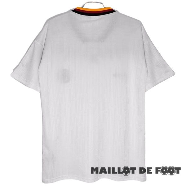 Foot Maillot Pas Cher Domicile Maillot Allemagne Retro 1994 Blanc
