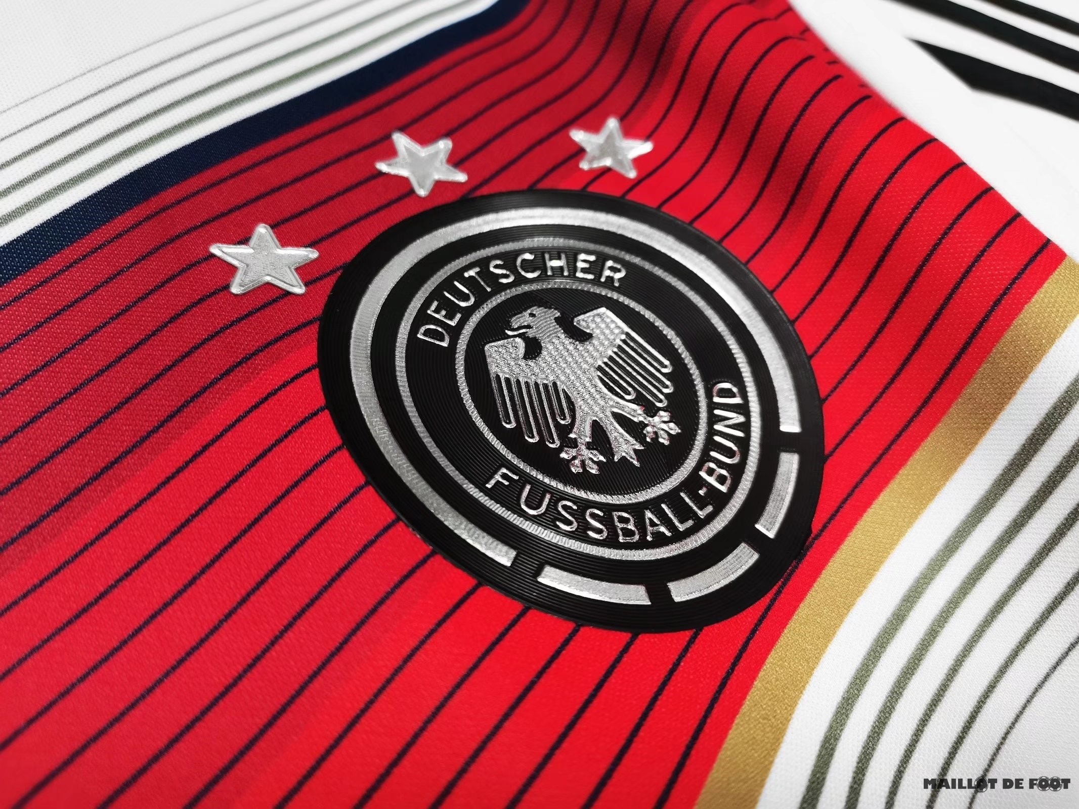 Foot Maillot Pas Cher Domicile Maillot Allemagne Retro 2014 Blanc