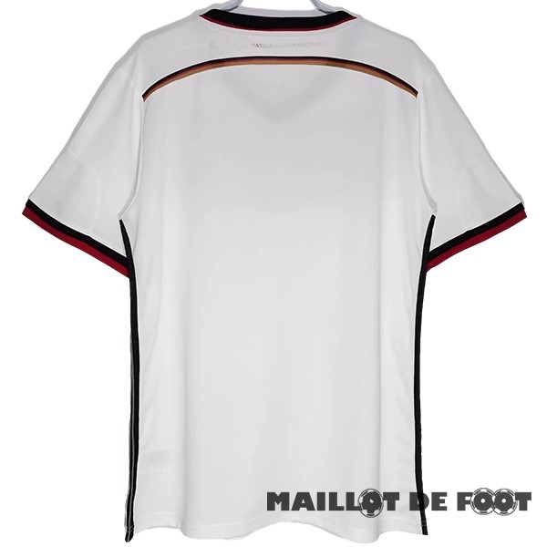Foot Maillot Pas Cher Domicile Maillot Allemagne Retro 2014 Blanc