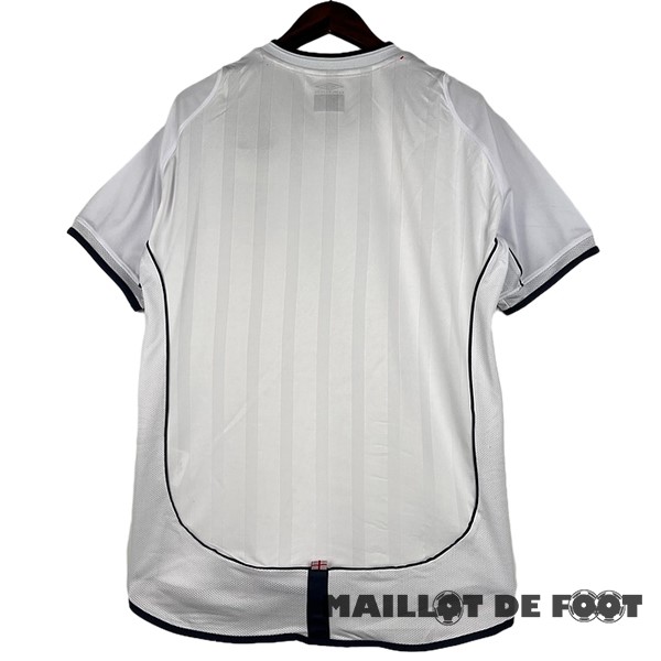 Foot Maillot Pas Cher Domicile Maillot Angleterre Retro 2002 Blanc