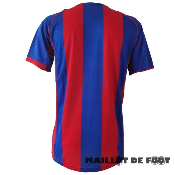 Foot Maillot Pas Cher Domicile Maillot Barcelona Retro 2004 2005 Bleu Rouge