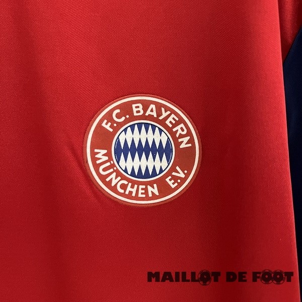 Foot Maillot Pas Cher Domicile Maillot Bayern Múnich Retro 1993 1995 Bleu Rouge