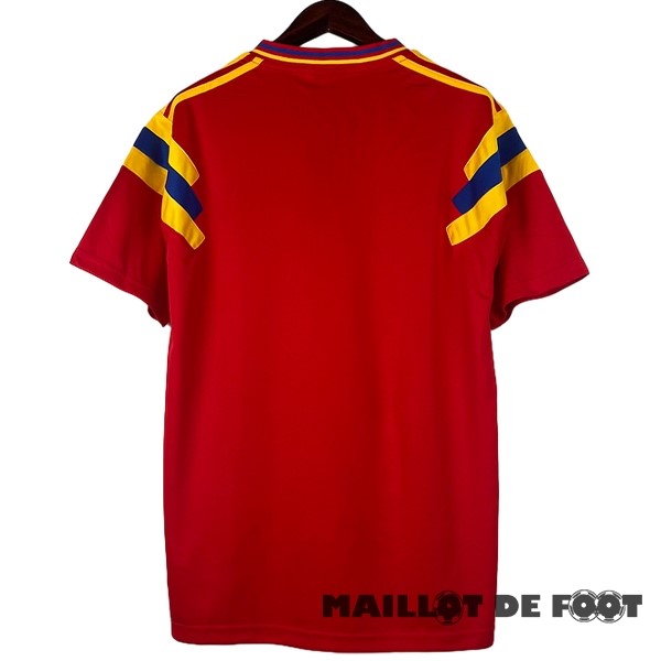 Foot Maillot Pas Cher Domicile Maillot Columbia Retro 1990 Rouge