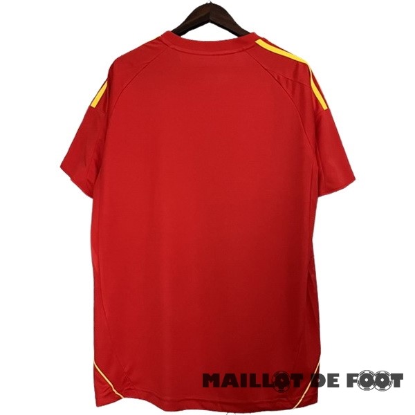 Foot Maillot Pas Cher Domicile Maillot Espagne Retro 2008 Rouge