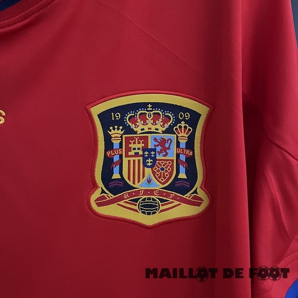 Foot Maillot Pas Cher Domicile Maillot Espagne Retro 2010 Rouge