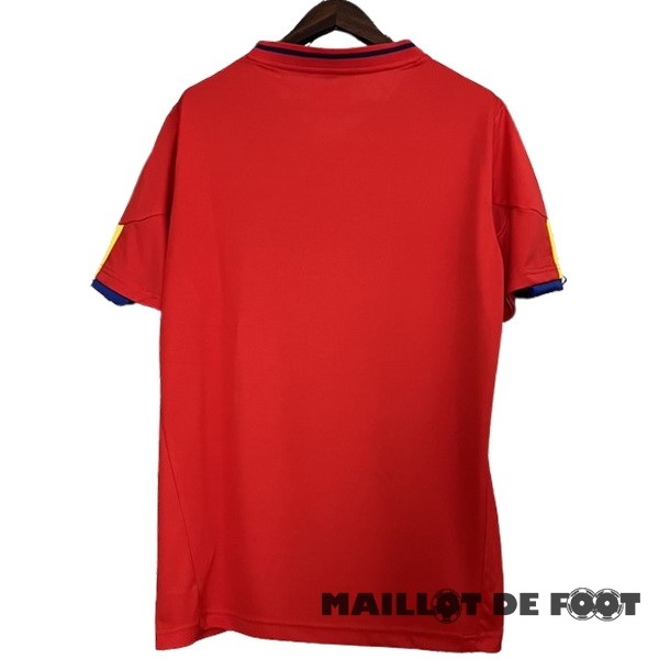 Foot Maillot Pas Cher Domicile Maillot Espagne Retro 2010 Rouge