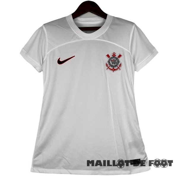 Foot Maillot Pas Cher Domicile Maillot Femme Corinthians Paulista 2023 2024 Blanc