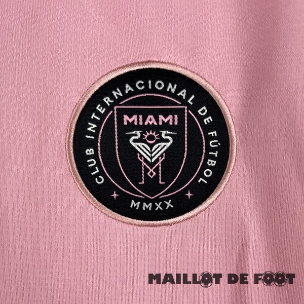Foot Maillot Pas Cher Domicile Maillot Femme Inter Miami 2022 2023 Rose