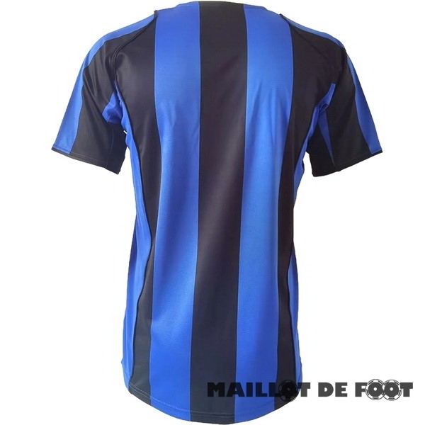 Foot Maillot Pas Cher Domicile Maillot Inter Milán Retro 2004 2005 Bleu