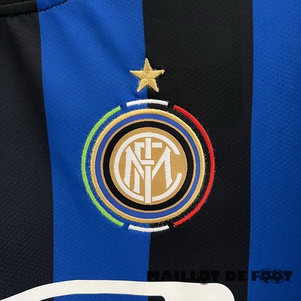 Foot Maillot Pas Cher Domicile Maillot Inter Milán Retro 2009 2010 Bleu