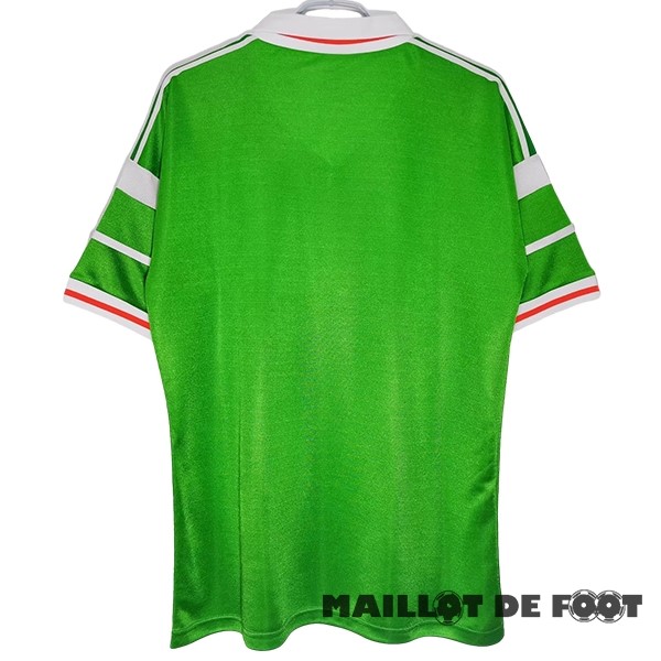 Foot Maillot Pas Cher Domicile Maillot Irlande Retro 1988 1990 Vert