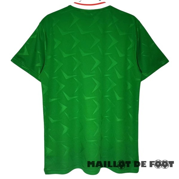 Foot Maillot Pas Cher Domicile Maillot Irlande Retro 1990 Vert