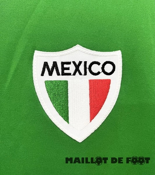 Foot Maillot Pas Cher Domicile Maillot Mexico Retro 1970 Vert