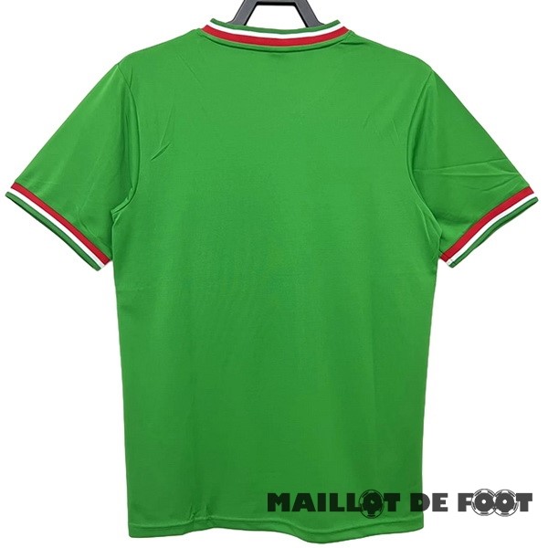 Foot Maillot Pas Cher Domicile Maillot Mexico Retro 1970 Vert