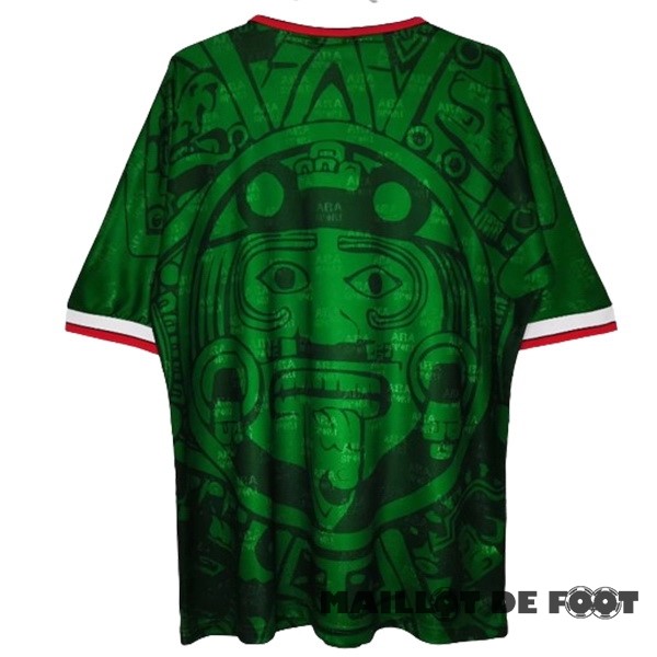 Foot Maillot Pas Cher Domicile Maillot Mexico Retro 1998 Vert