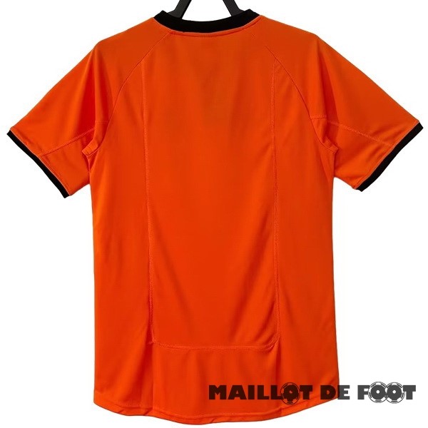 Foot Maillot Pas Cher Domicile Maillot Pays Bas Retro 2000 Orange