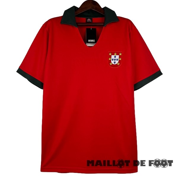 Foot Maillot Pas Cher Domicile Maillot Portugal Retro 1972 Rouge