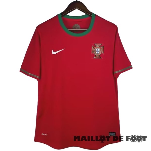 Foot Maillot Pas Cher Domicile Maillot Portugal Retro 2012 Rouge