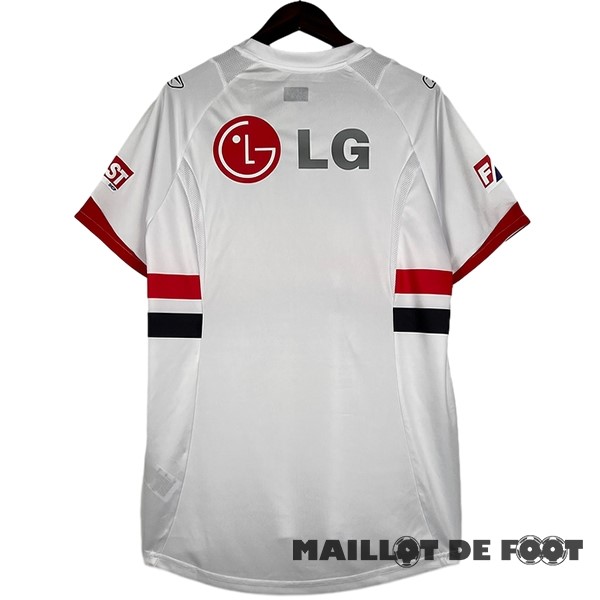 Foot Maillot Pas Cher Domicile Maillot São Paulo Retro 2007 2008 Blanc