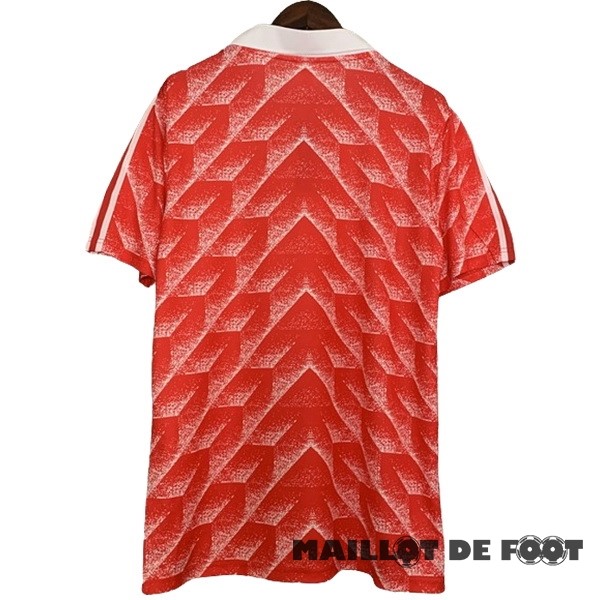 Foot Maillot Pas Cher Domicile Maillot Union soviétique Retro 1987 1988 Rouge