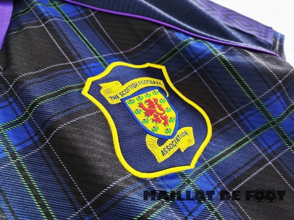 Foot Maillot Pas Cher Domicile Maillot Écosse Retro 1994 1996 Bleu