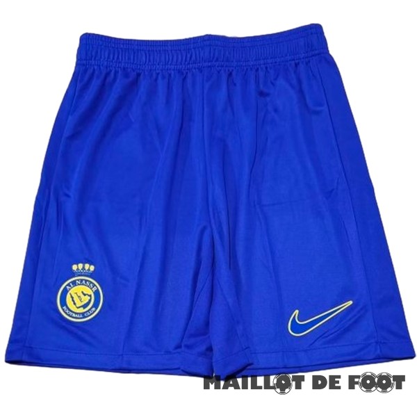Foot Maillot Pas Cher Domicile Pantalon Al Nassr 2023 2024 Bleu