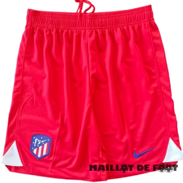 Foot Maillot Pas Cher Domicile Pantalon Atlético Madrid 2023 2024 Rouge