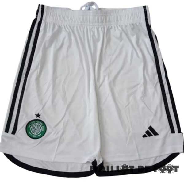 Foot Maillot Pas Cher Domicile Pantalon Celtic 2023 2024 Blanc