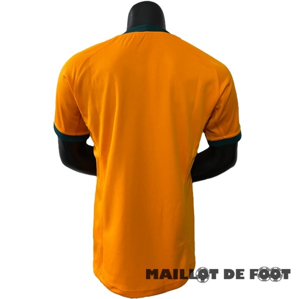 Foot Maillot Pas Cher Domicile Rugby Maillot Australie Championne du Monde 2023 Jaune