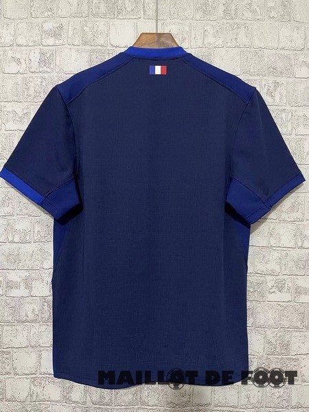 Foot Maillot Pas Cher Domicile Rugby Maillot Championne du Monde 2023 Bleu