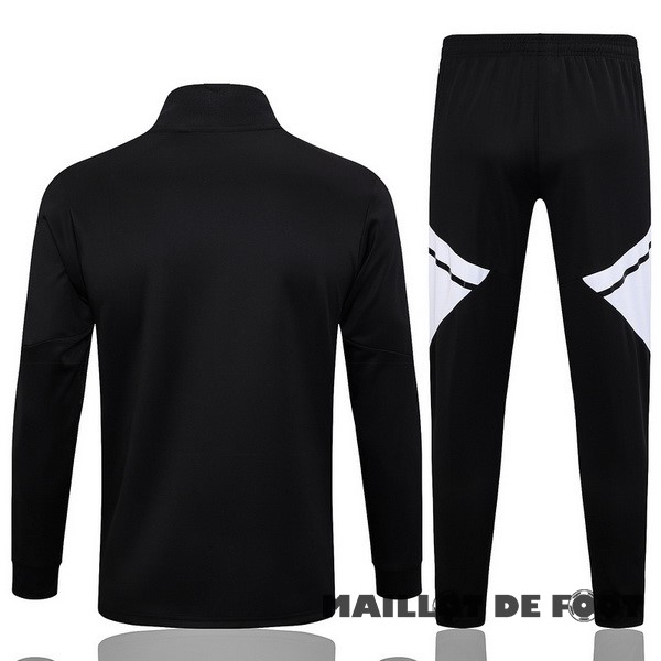 Foot Maillot Pas Cher Ensemble Complet Ensemble Complet longue fermeture éclair vêtements De Sport Atlético Mineiro 2023 2024 Noir Blanc