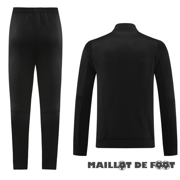 Foot Maillot Pas Cher Ensemble Complet Ensemble Complet longue fermeture éclair vêtements De Sport Bayern Múnich 2023 2024 Noir I Purpura